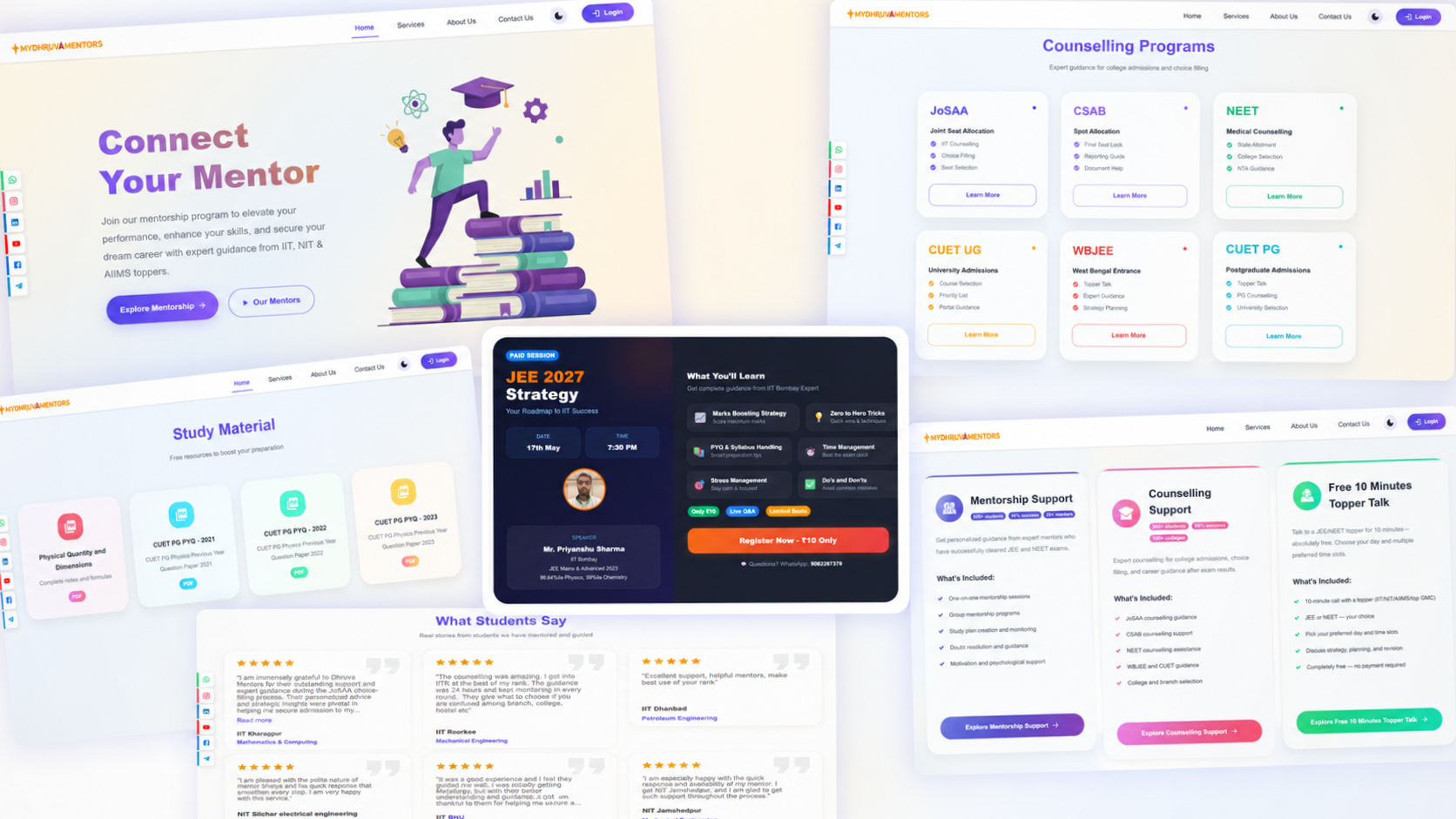 Dhruva Mentors Platform Preview