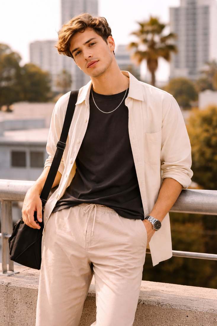 Y2K fashion outfit pleated skirt baby tee aesthetic