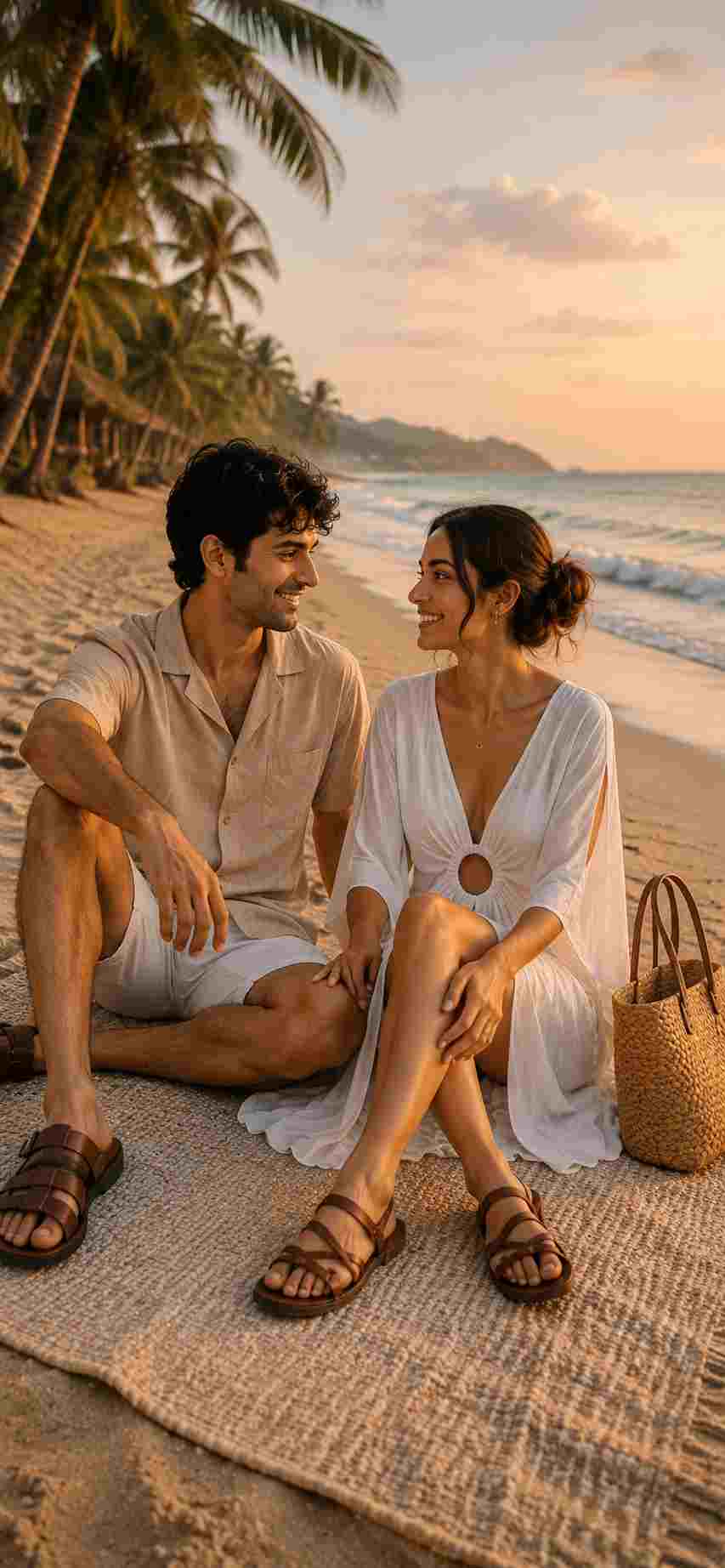 Beach Vacation Couple Look 2