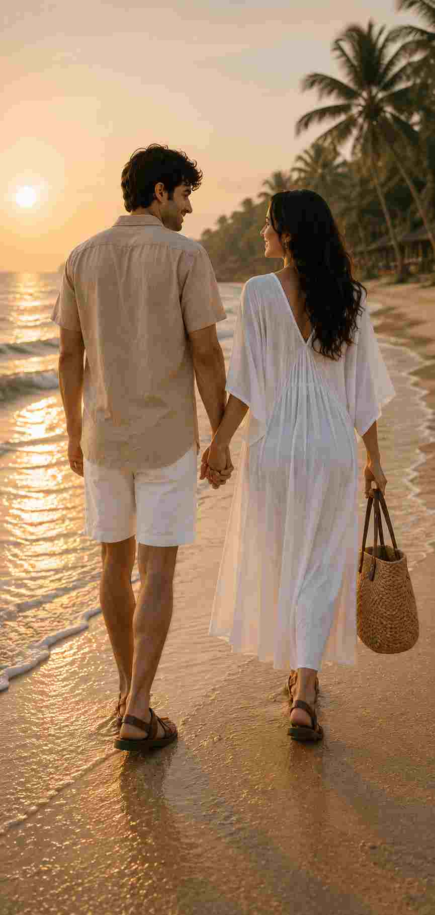 Beach Vacation Couple Look 3