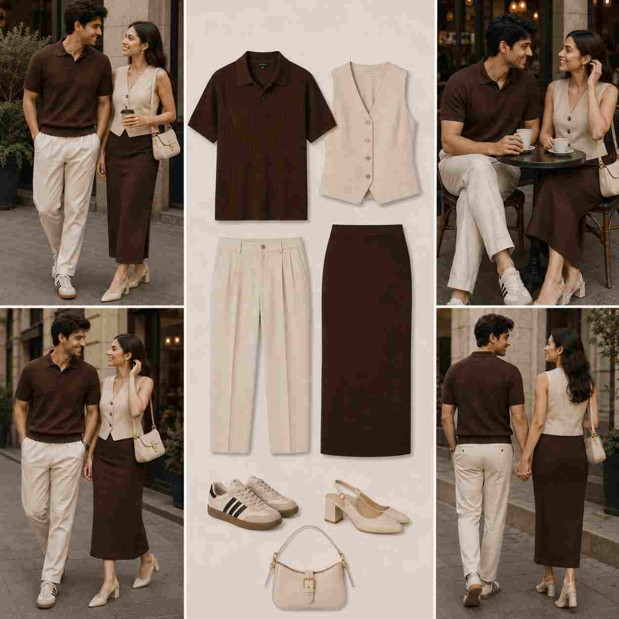 Coffee Date Couple Outfit