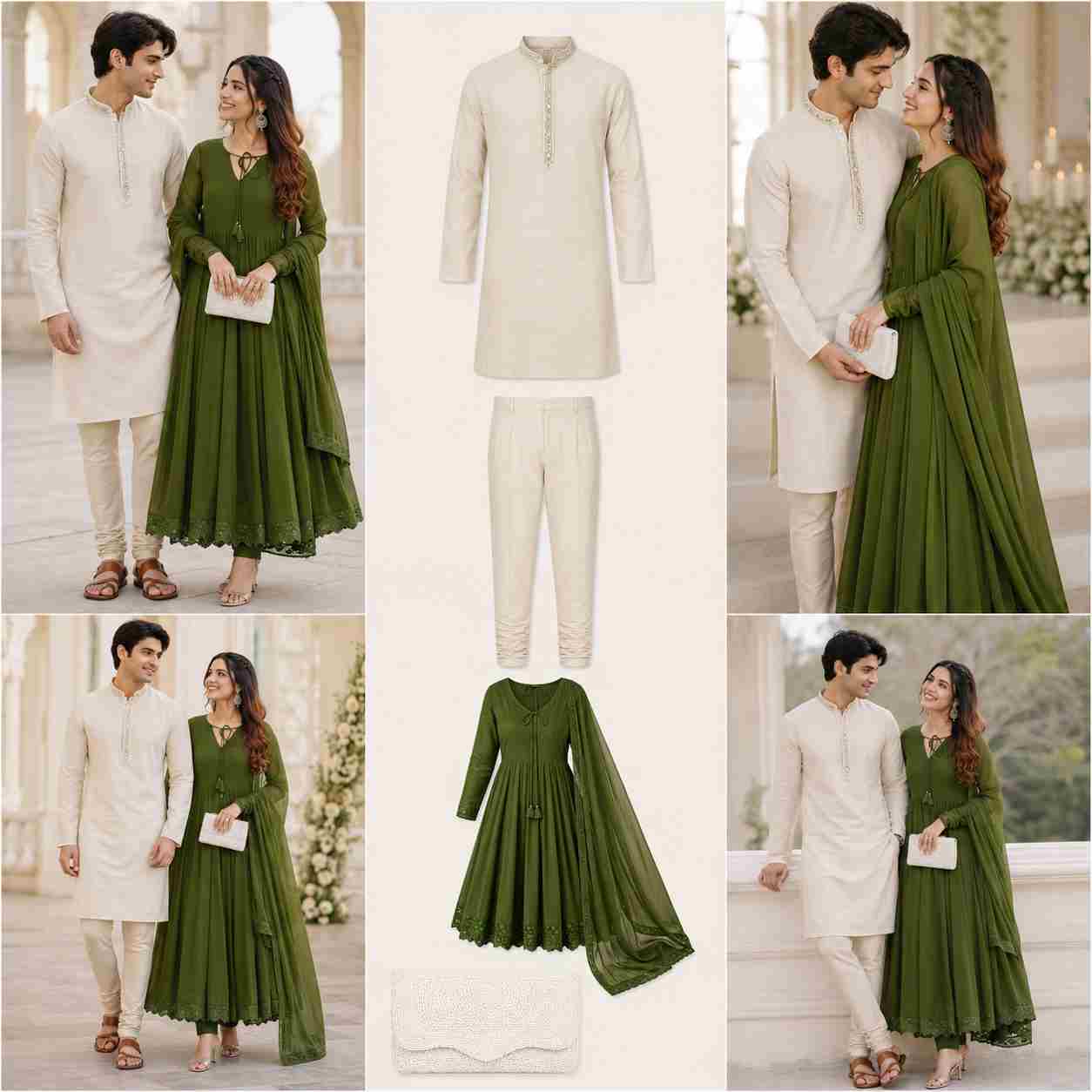 Wedding Guest Couple Outfit