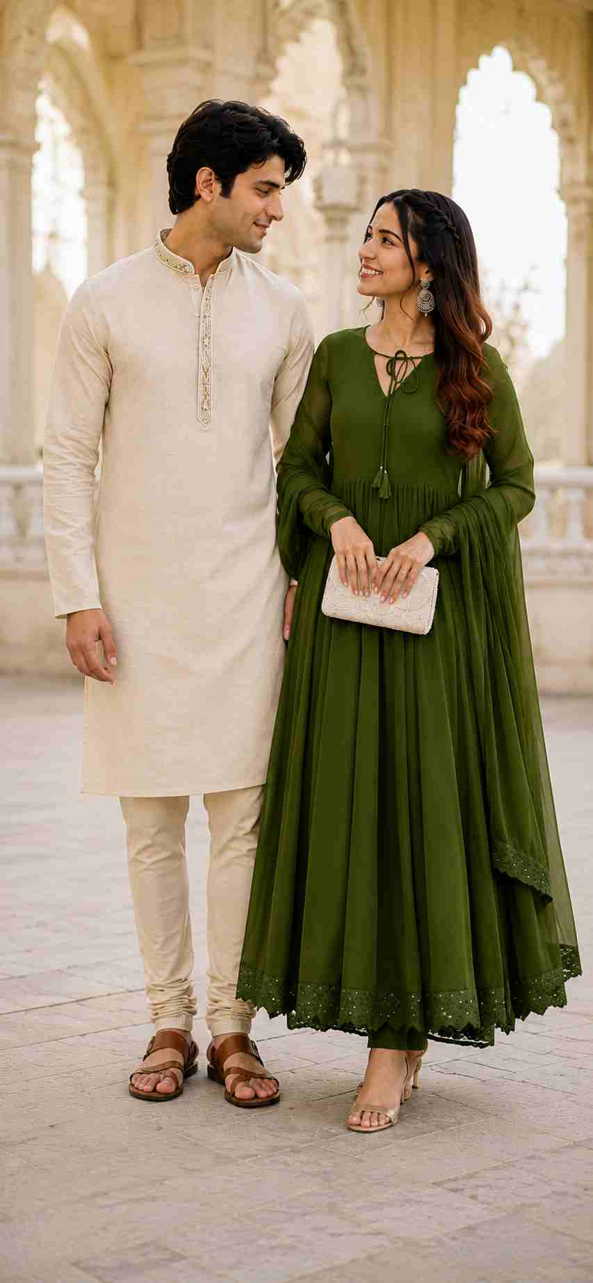 Wedding Guest Couple Look 2