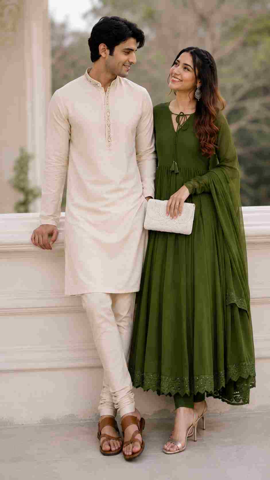Wedding Guest Couple Look 3