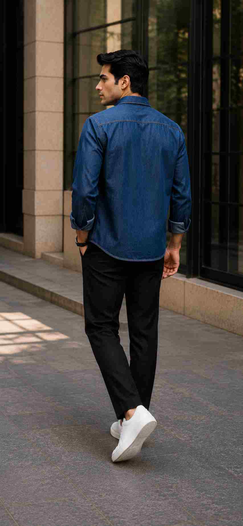 Denim Layers Look 2