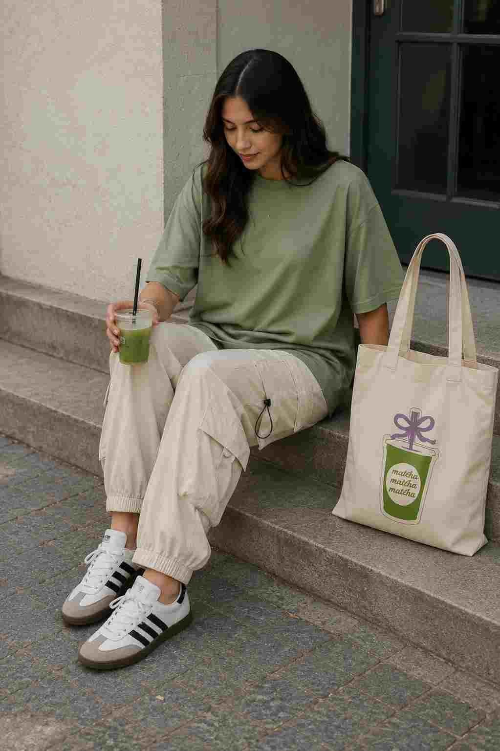 Matcha Girl Style Look 2