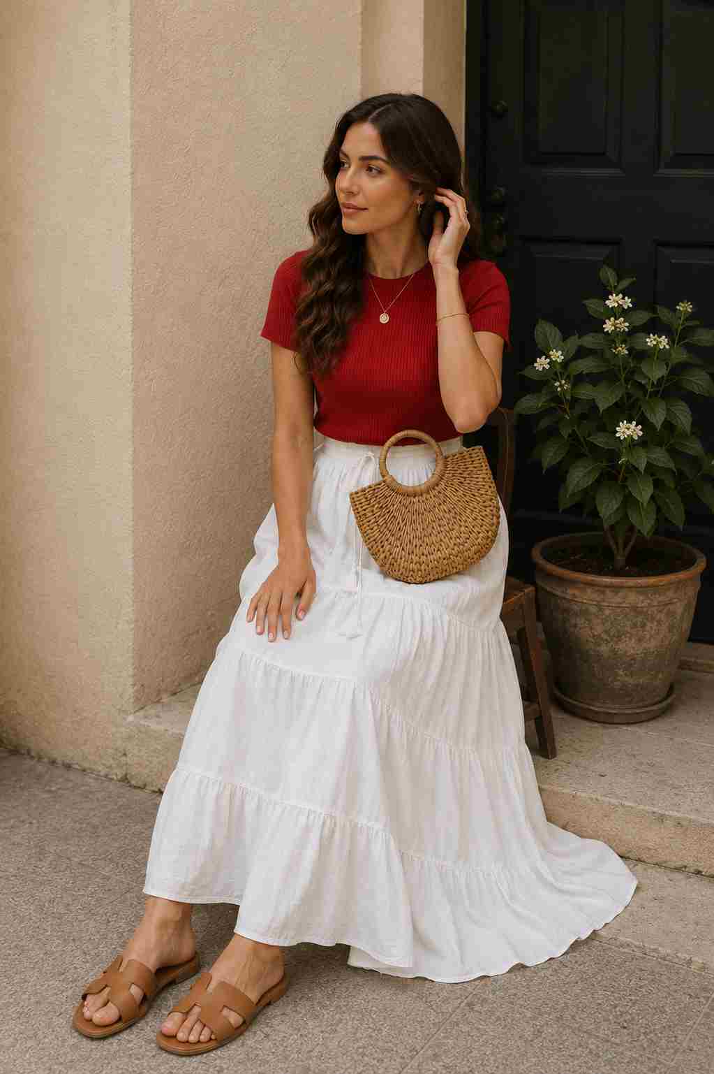 Tomato Girl Look 4